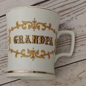 Grandpa Mug with Gold Accents